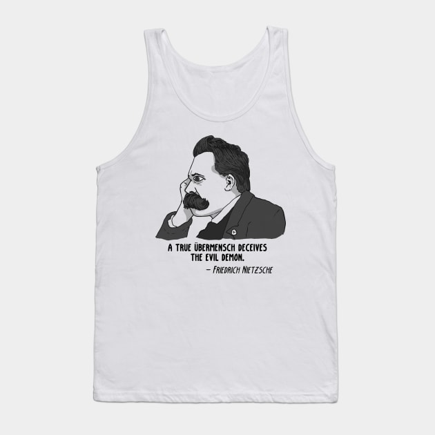 Nietzsche's Demon Tank Top by ExistentialComics